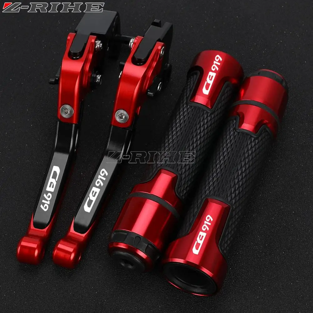 

Motorcycle Extendable Adjustable Brake Clutch Levers Handlebar grip For HONDA CB-919 2002 CB919 CB 919 Hornet HORNET 2001-2008