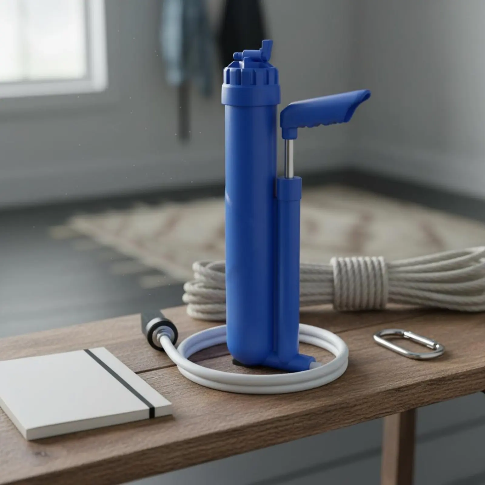 

Camping Hand Pump Filter Easy to Use Outdoor Gear for Hiking