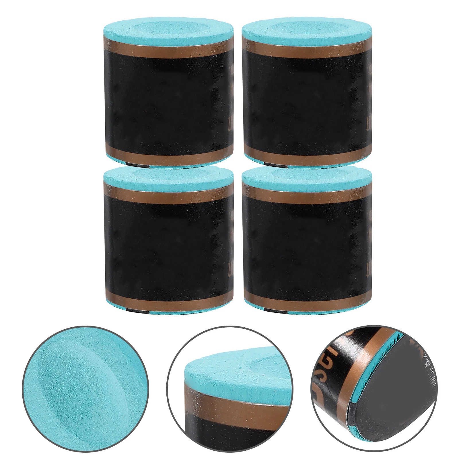 

4pcs Must Have Chalks Wear-Resistant Professional Table Accessories Portable Rod Billiard Supplies Pool Cue Accessories Chalk