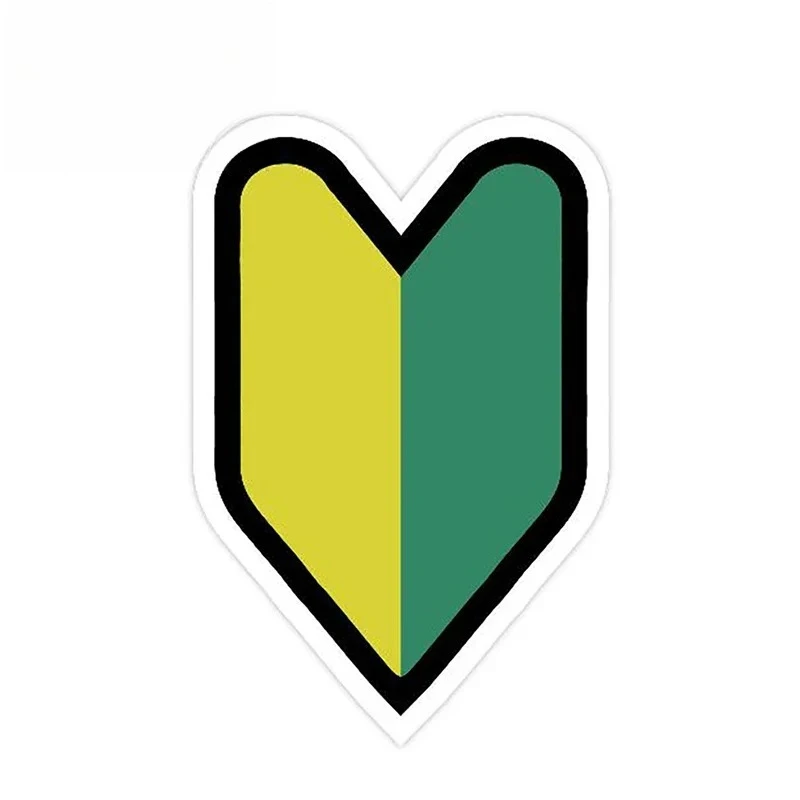 

Funny Wakaba Leaf Decal Car Styling Decor for Window Bumper Trunk JDM Car Stickers Car Accessories