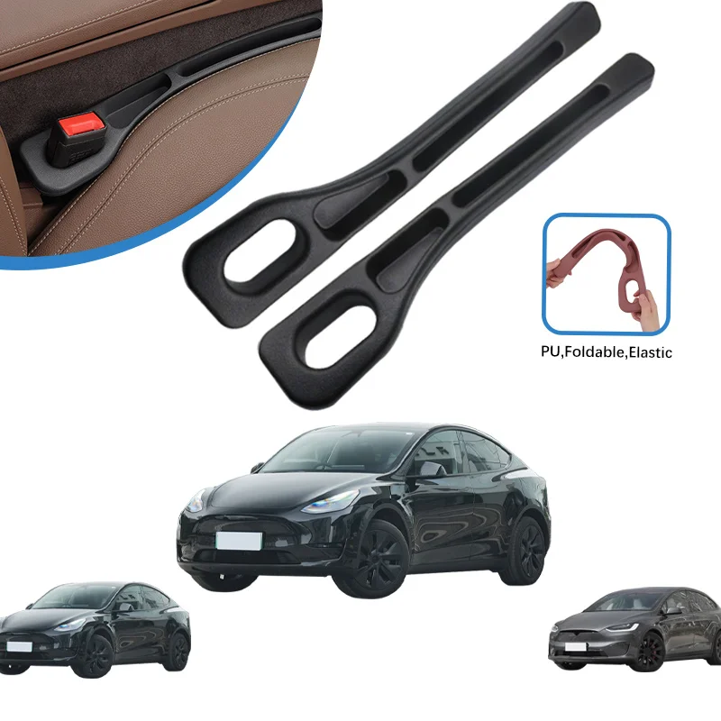 

Car Seat Gap Leak-proof Storage Plug Strip For Tesla Model X Model Y Model S Car Seat Gap Filler Organizer Interior Accessories