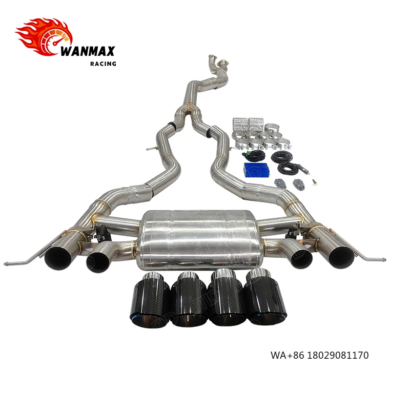 

304 Stainless Steel Catback Muffler Exhaust System for G87 M2 Exhaust