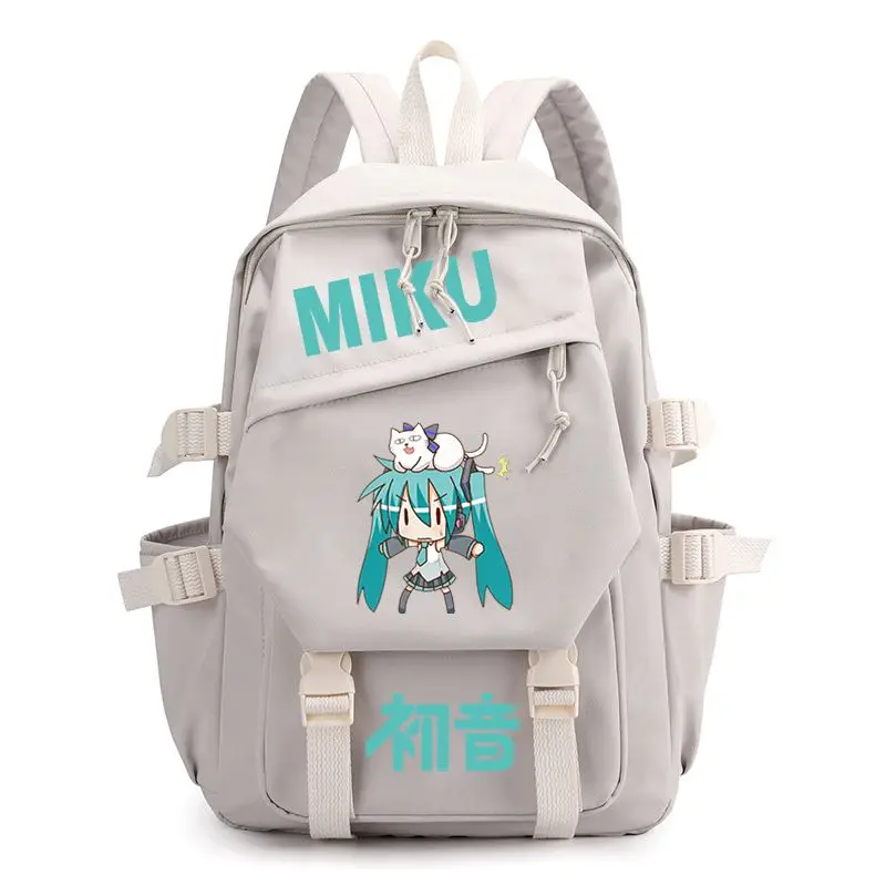 

Hatsune Miku Large Capacity Versatile Campus Backpack Junior High School Girls Burden Reduction School Leisure Bag Holiday Gift