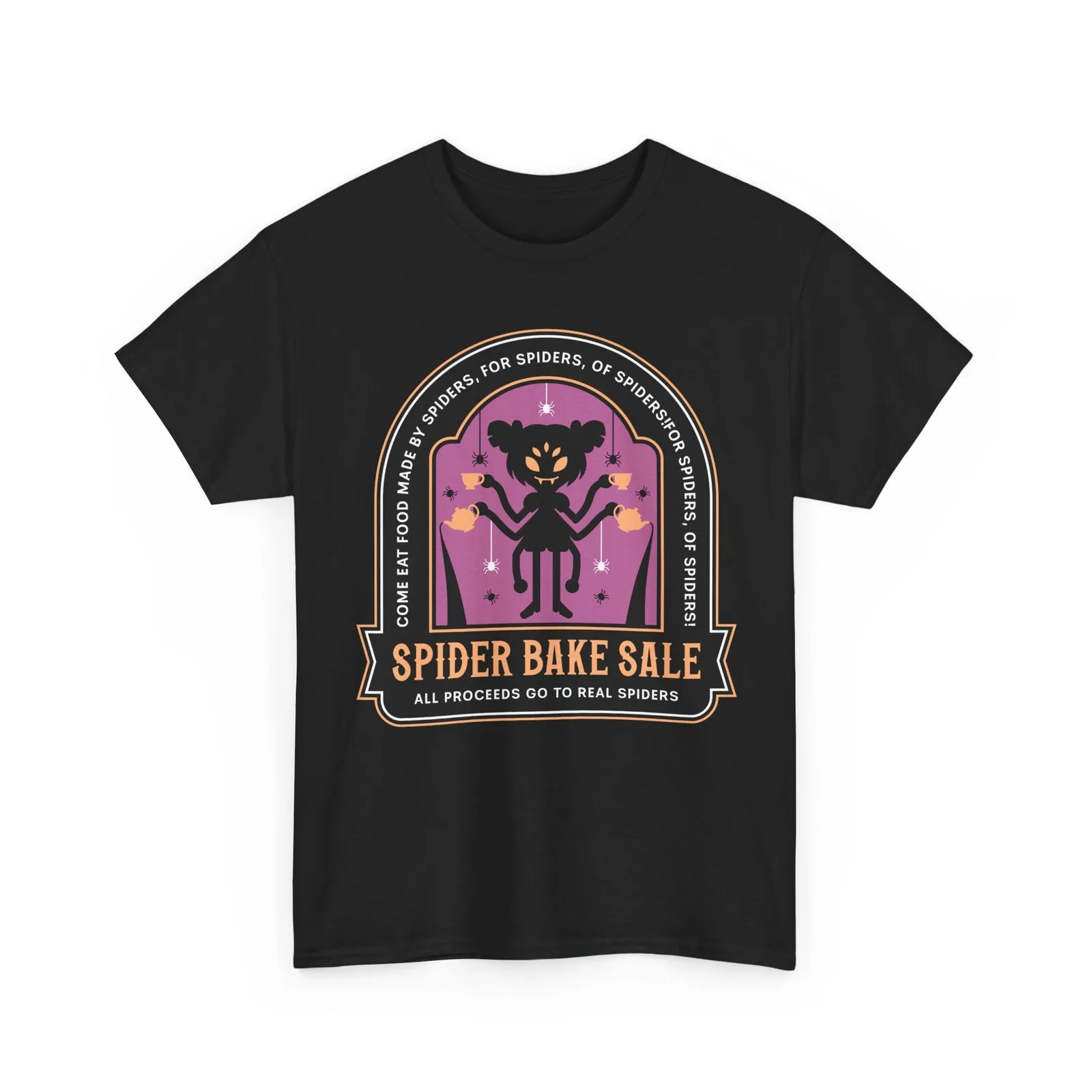 Spider Bake Sale Emblem Unisex T-Shirt. Undertale Video Game. Indie Game.