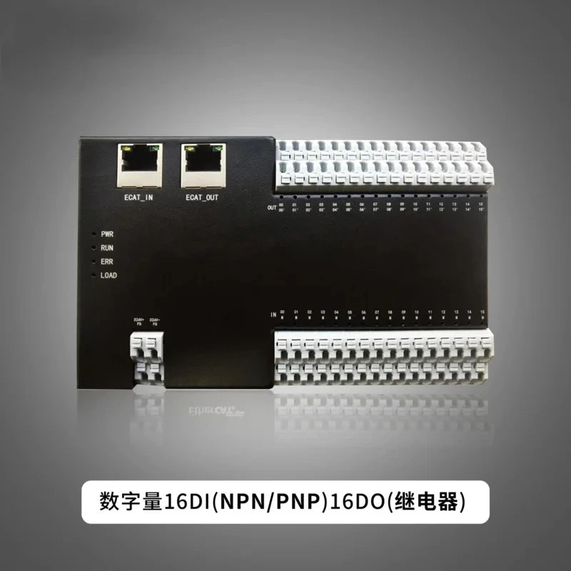 

EtherCAT удаленный блок ввода-вывода, 16 входов NPN/PNP, 16 релейных выходов, замена RT133-1PL00-EA