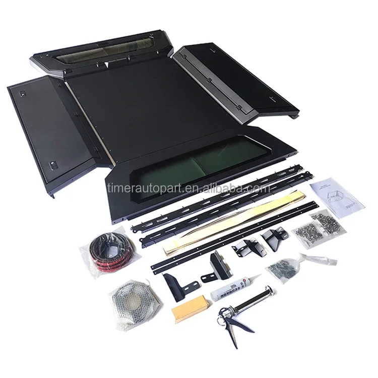 

Tacoma Bed Camper Shell Pickup Truck Canopy Cap Topper For Sale Topper Steel/Alu Hard Cover With Window And Light