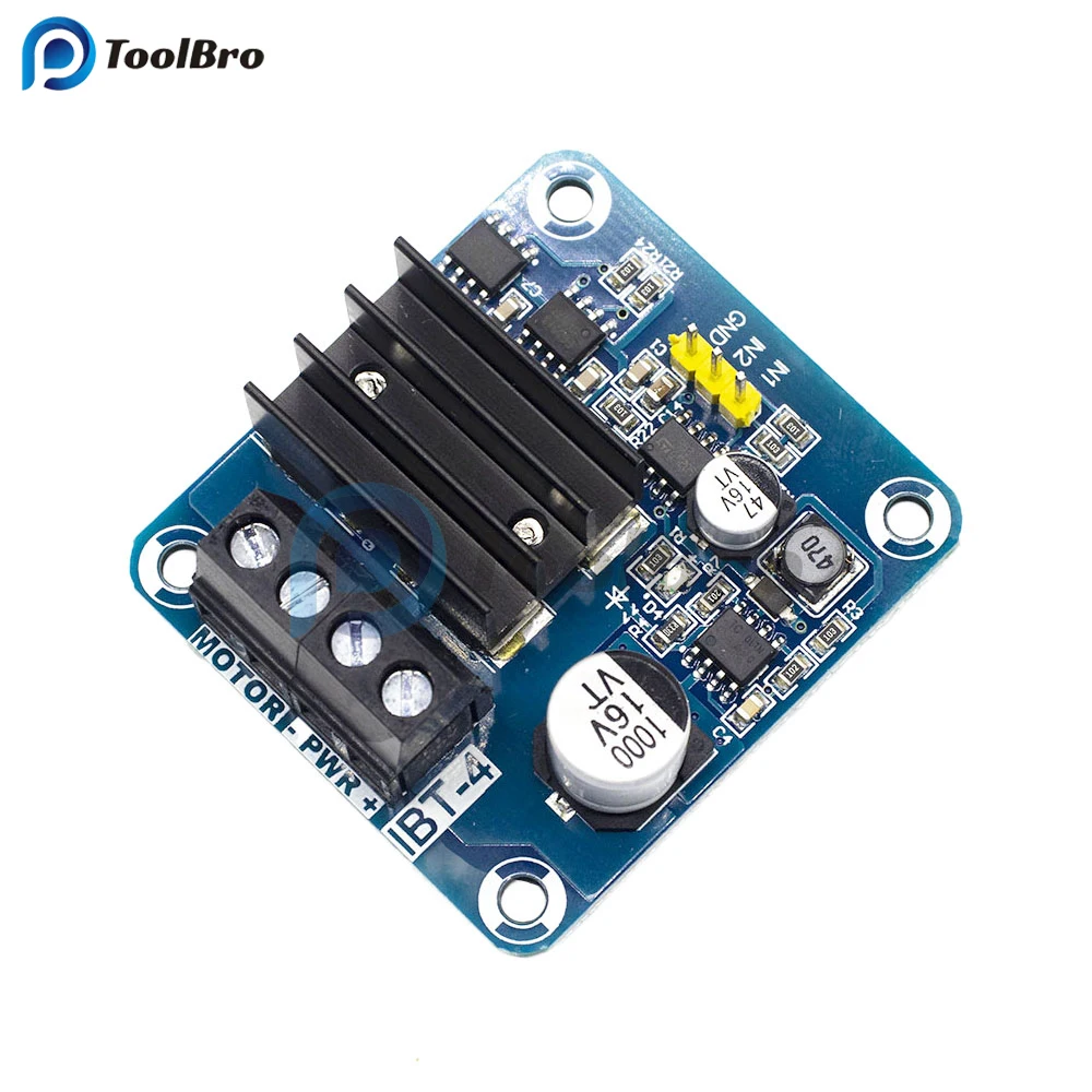 50A H-Bridge MOSFET DC Motor Driver 5-15V PWM Signal Semiconductor Refrigeration Forward Reverse 200KHz