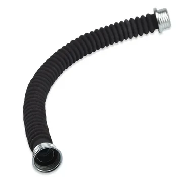ガスマスクレスピレーター用接続パイプ,ゴム,0.5m, 1m, 40mm,rd40