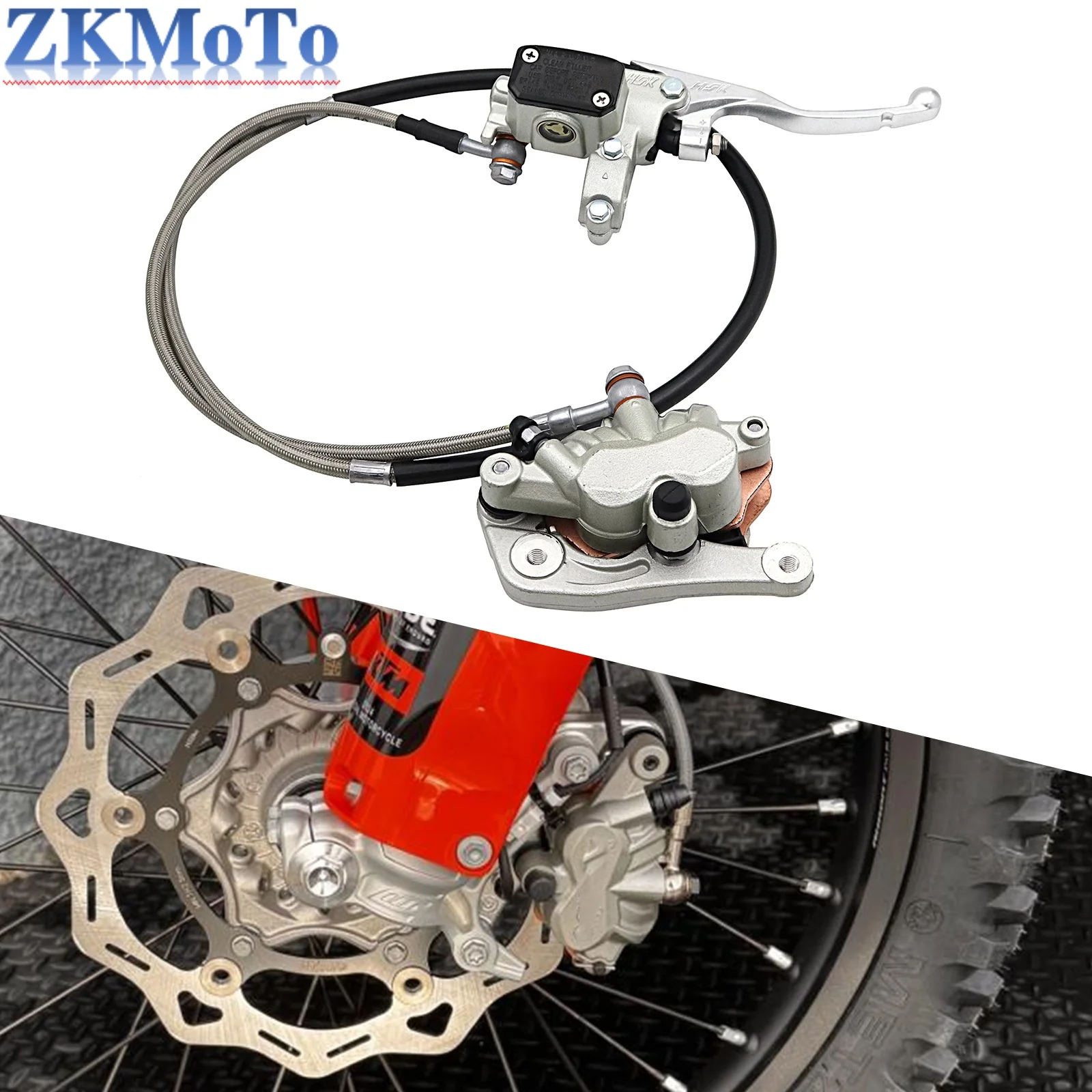 

Motorcycle front brake caliper hydraulic brake master cylinder oil pipe kit For KTM XCW XCF-W EXC EXC-F SX SXF XC XCF 125-530