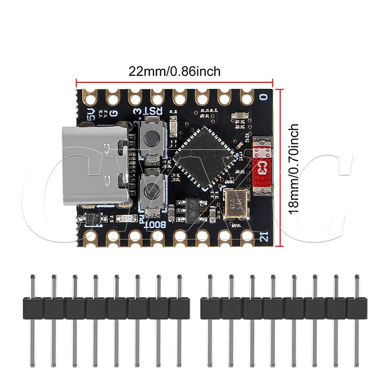 1-10 قطعة TYPE-C ESP32-C3 SuperMini ESP32 C3 مجلس التنمية ESP32-C3 4MB واي فاي وحدة بلوتوث