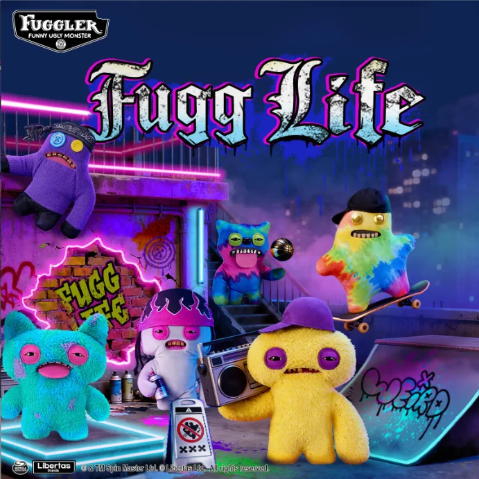 

Original Fuggler Plush Hip Hop Series Soft Plush Doll Teeth Monster Ugly Cute Funny Peluche Plushie Toy Chlidren Birthday Gift