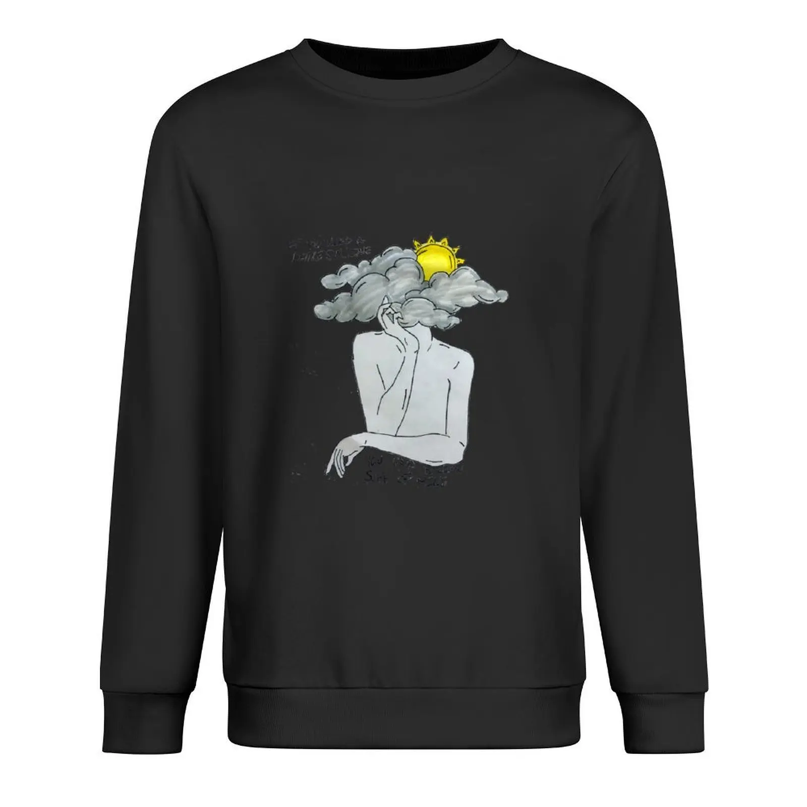 

Lonely Eyes Pullover men's sweat-shirt set korean style clothes mens designer clothes korean clothes new sweatshirts