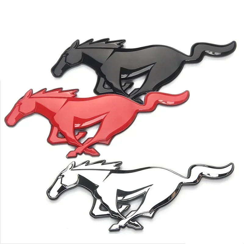 Металлический значок багажника автомобиля, задняя эмблема, наклейка для Ford 2.3T GT350 GT500 Shelby Cobra, спойлер SVT, аксессуары для автомодификации