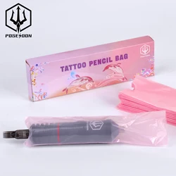 Tattoo Maschine Tasche Poseidon 200pcs Tattoo Maschine Tasche für Permanent Make-up Tattoo Maschine rosa Tattoo Maschine Tasche Tattoo Supplie