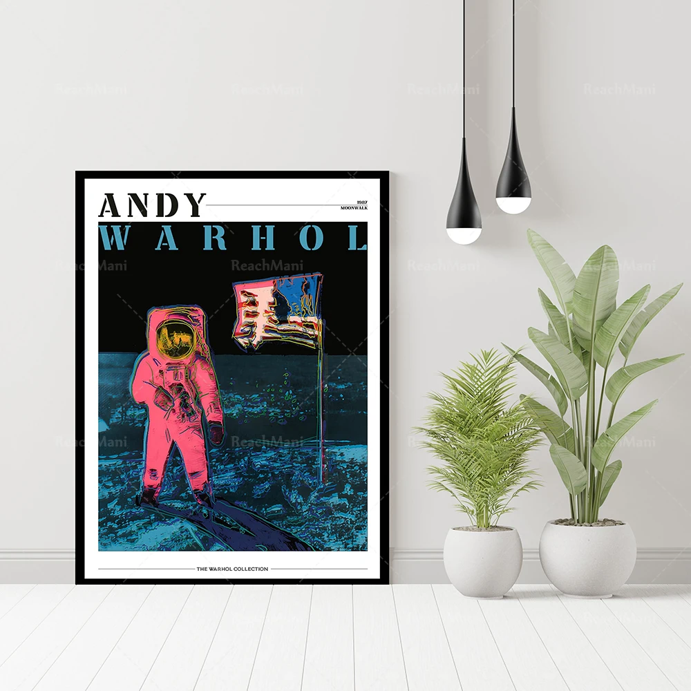 Andy Warhol, Colored Mona Lisa, Love 1983, Andy Warhol Pop Art Exhibition Poster Home Decor