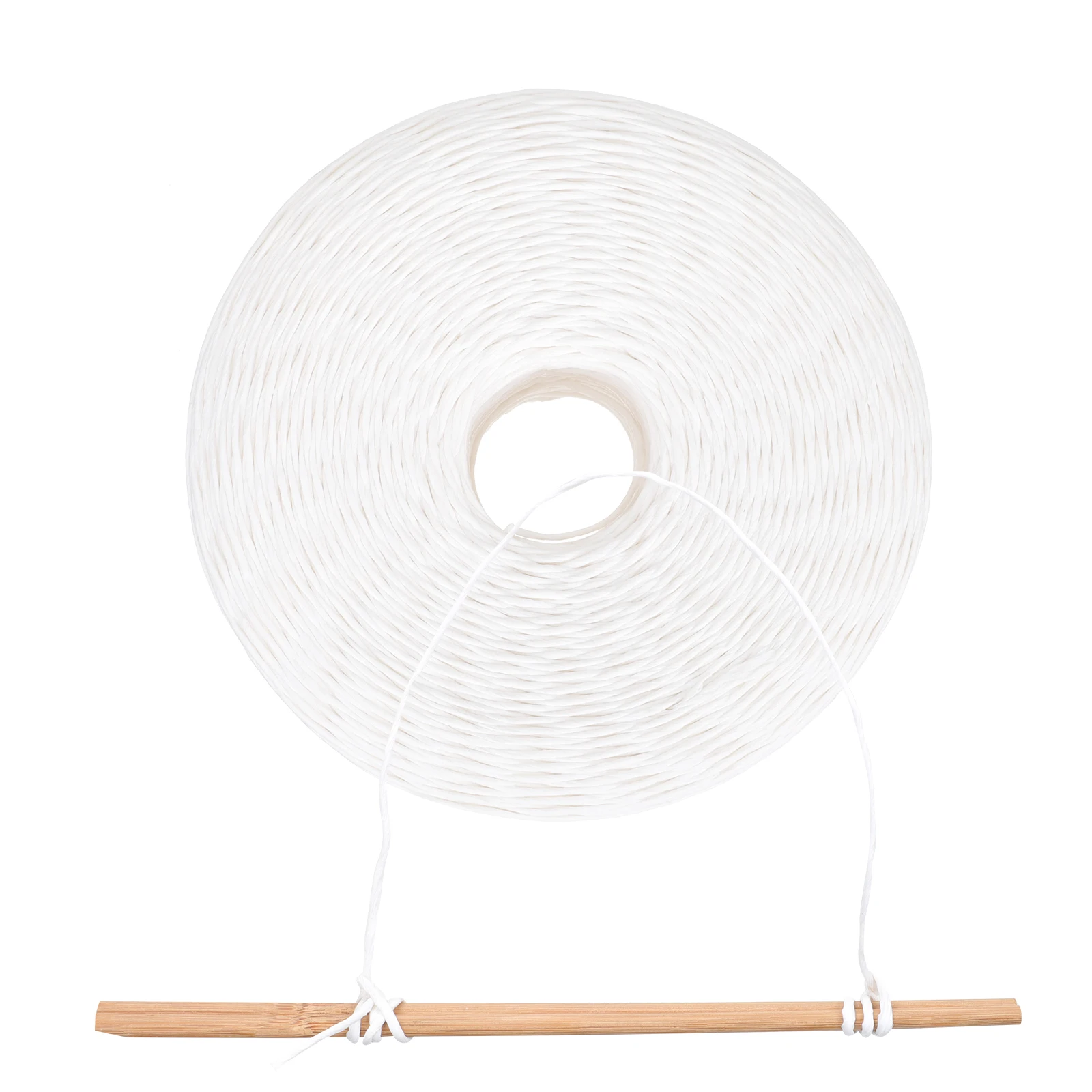 1pcs Kraft Paper 1 Roll White 2mm 500m DIY Lampshade Packing Rope Gift Wrapping Handmade Paper Rope Decorative Supplies