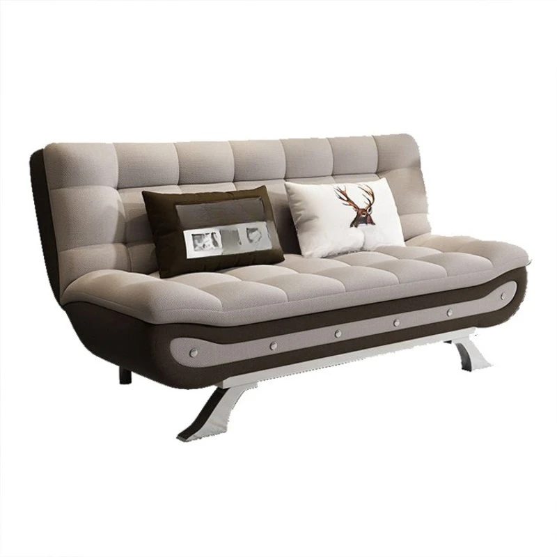 Living room multi-functional sofa bed, foldable, double sitting and sleeping, lazy sofa bed