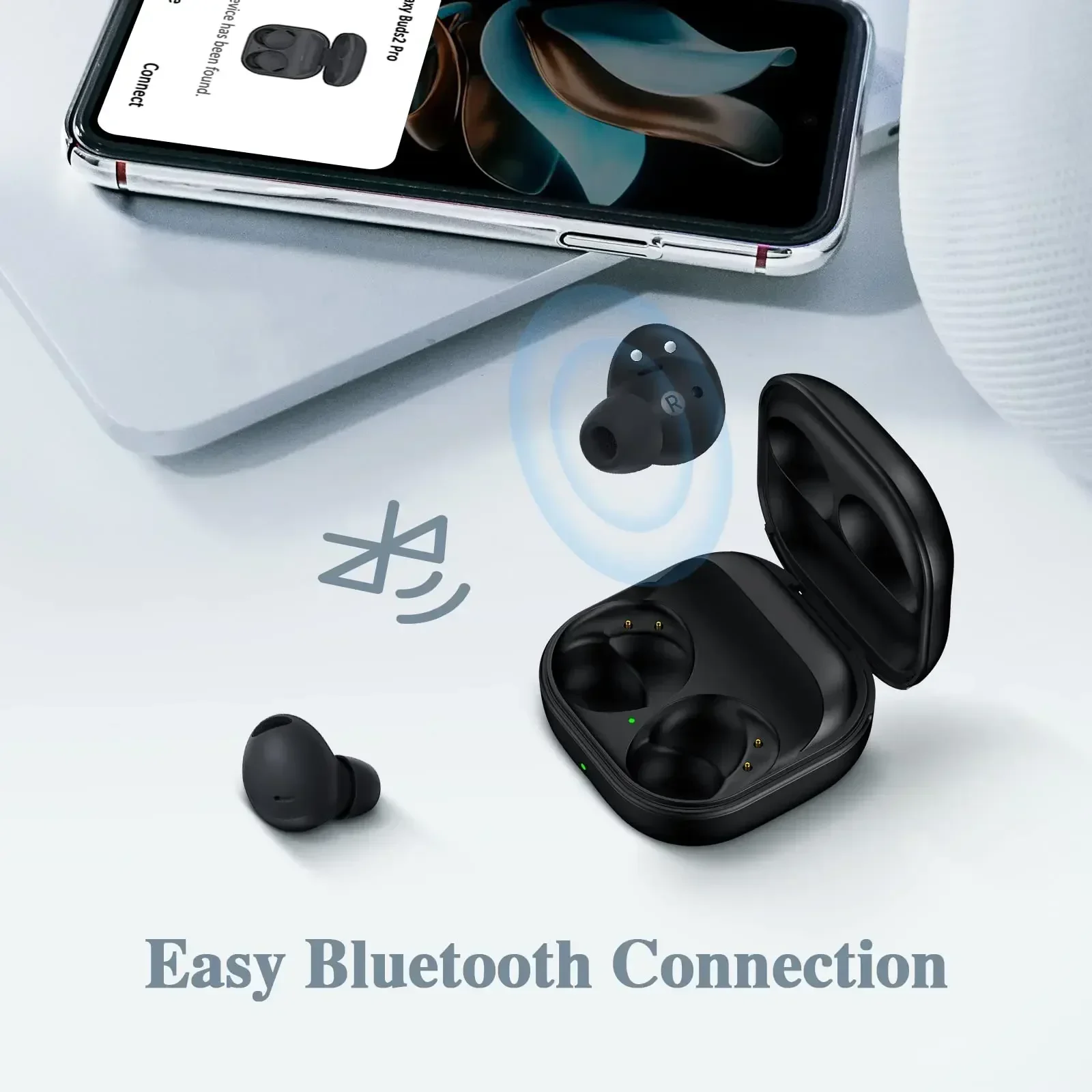 Charging Case for Samsung Galaxy Buds 2/Pro/2 Pro Charging Case 100% Compatible with Bluetooth Headphone Charging Case