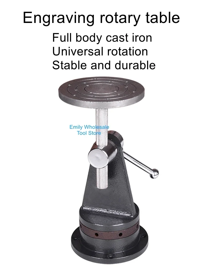 Engraving rotary table handmade diy engraving head woodworking diy engraving table
