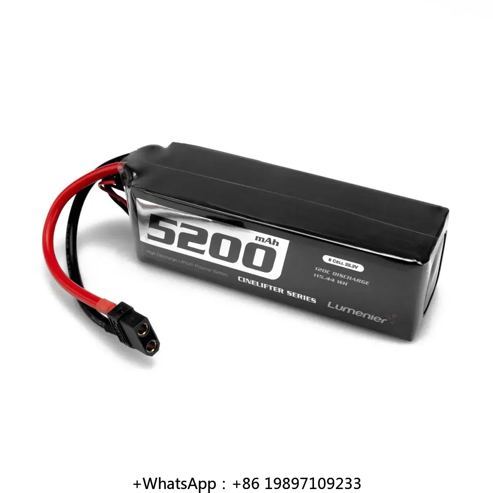 Lumenier 5200mAh 6S 120c CineLifter LiPo Battery - XT90