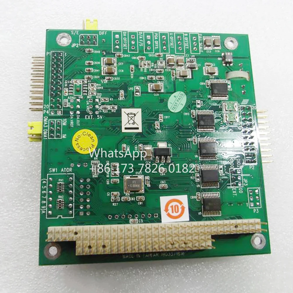 PCM-3718H PCM-3718 Series Rev.C1 For Advantech Module Interface Card 16-Bit High Gain PC104 Multi-Function Capture Card