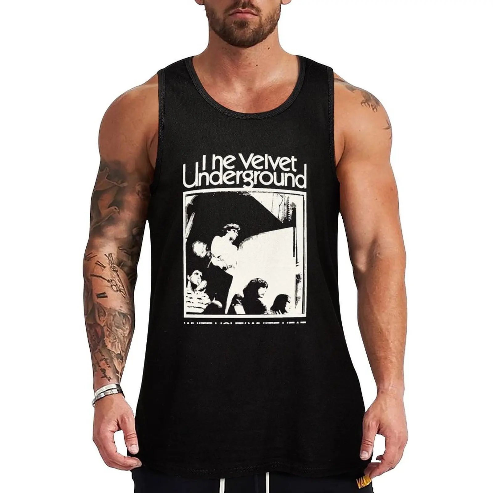 

The Velvet Underground band Tank Top gym clothes men summer clothes for men sleeveless shirts