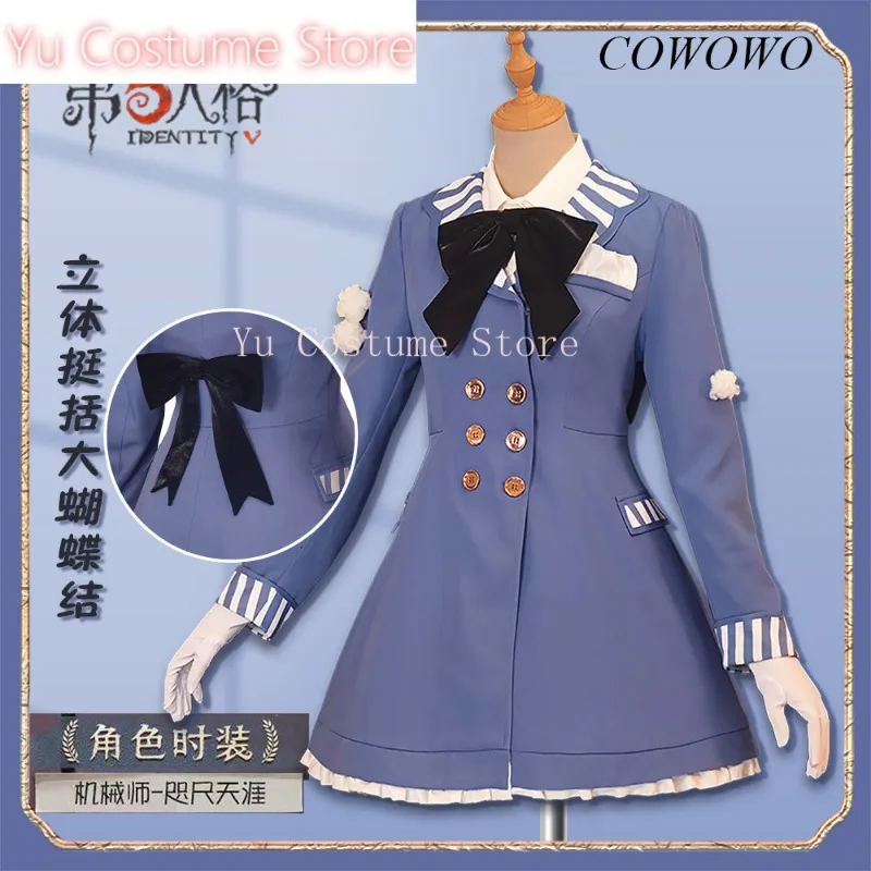 Yu Anime! Identity V Tracy Reznik Game Suit Lovely Dress Uniform Cosplay Costume Party Outfit For Women Daily Clothing NEW