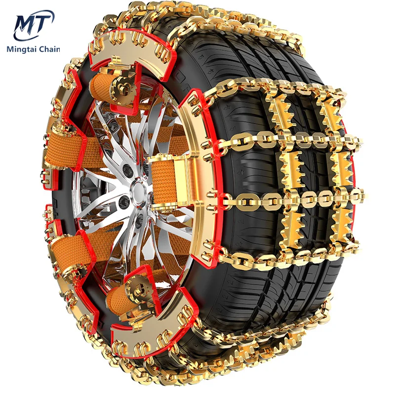 Manufacturer's Anti-skid Chains for Cars SUVs Trucks. Universal Manganese Steel Forging Chains for Difficul