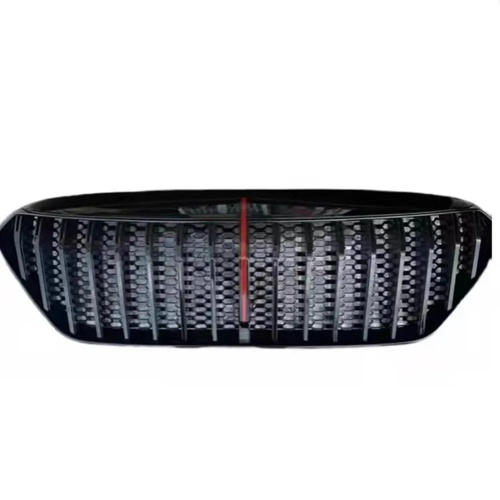 Body Kit Grill Mask Grid Radiator Grille Front Bumper Net Front Lip Tail Wing Assembly For Hongqi Red Flag H5 2018-2022