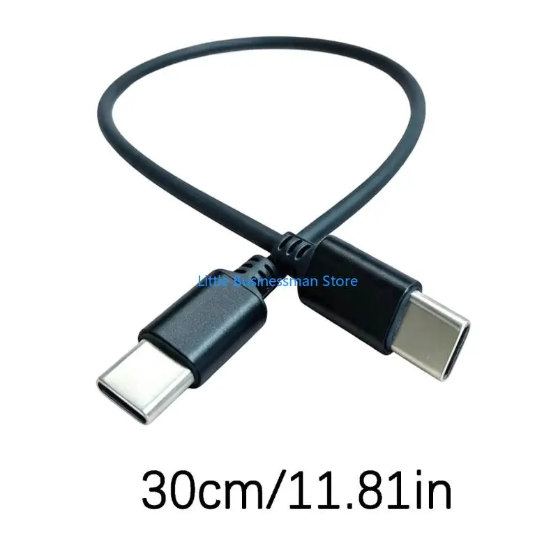 Typ-C-auf-Typ-C-Kabel, 30 kurzes Kabel mit geraden Enden, Mikrofonkabel M76A – Detail 5
