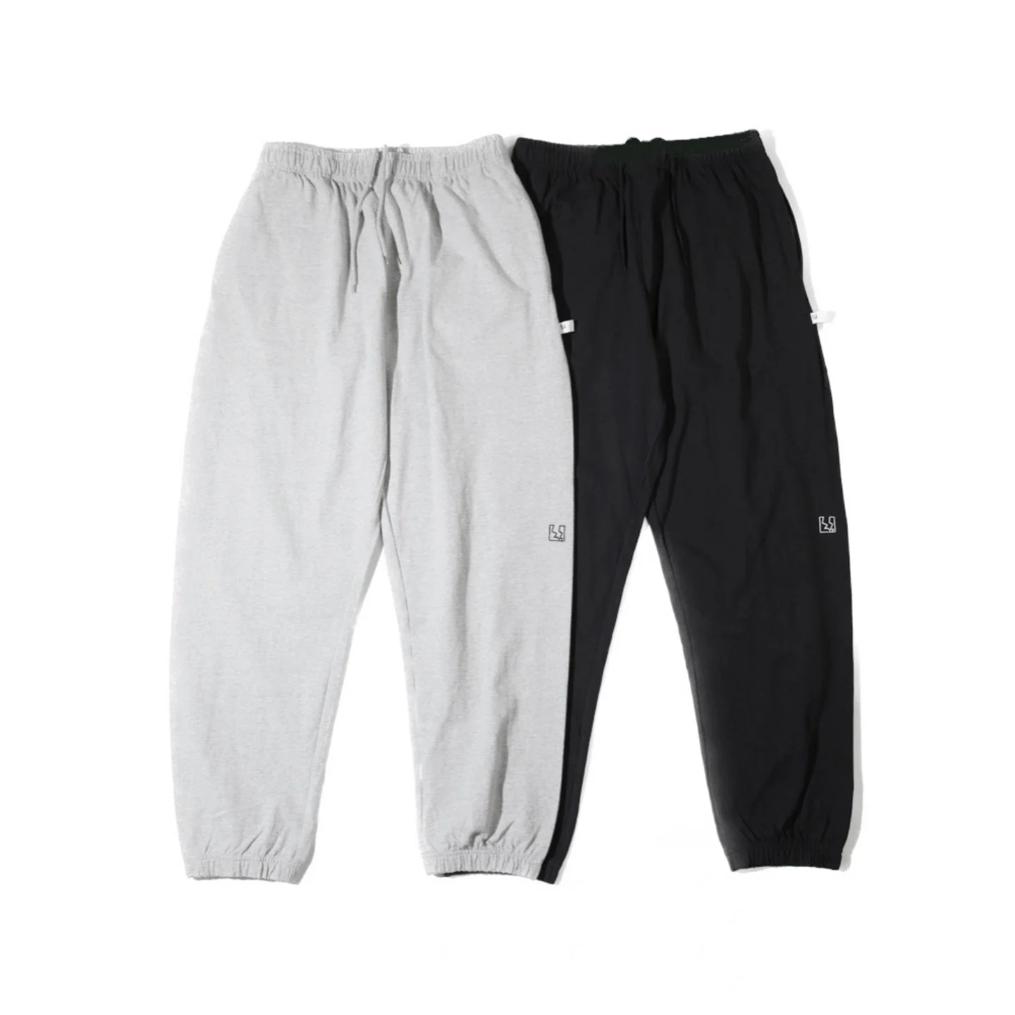 

Heavy terry cloth loose corset sweatpants knitted solid color trousers