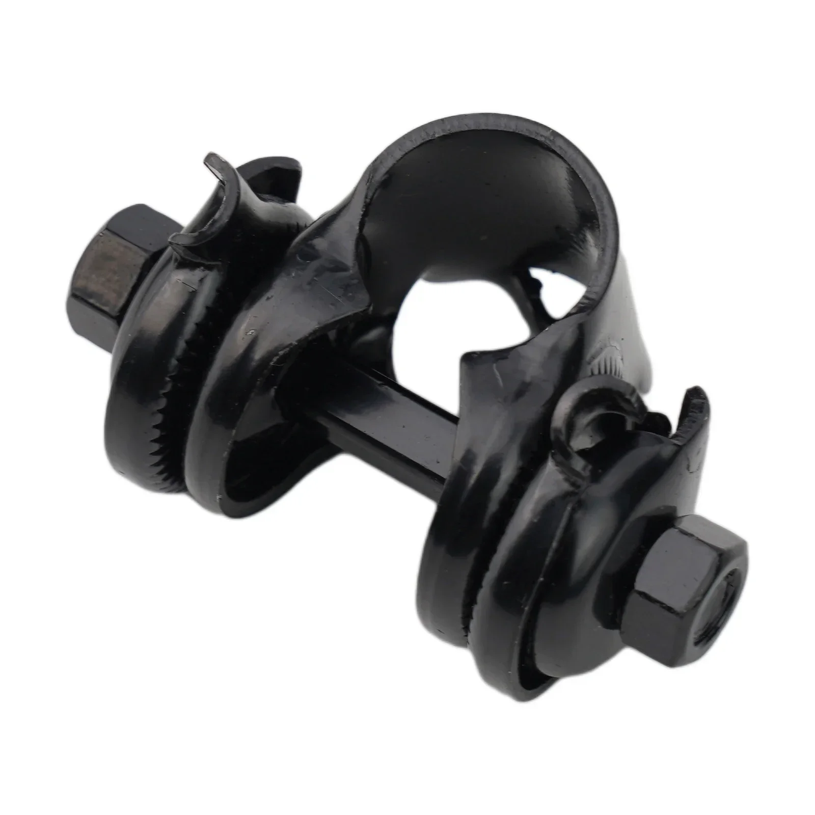 Seatpost Adapter Saddle Fixed Clip Outdoor Black Carbon Steel Concave-convex Tight Bite For 24mm Saddle Mouth New