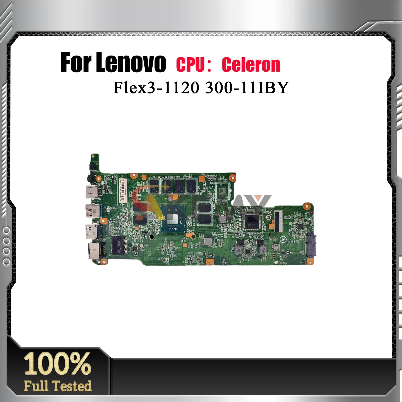 scheda-madre-per-laptop-flex3-1120-con-cpu-n2840-e-4gb-ram-per-lenovo-flex3-1120-yoga-300-11iby-100-testata-e-funzionante