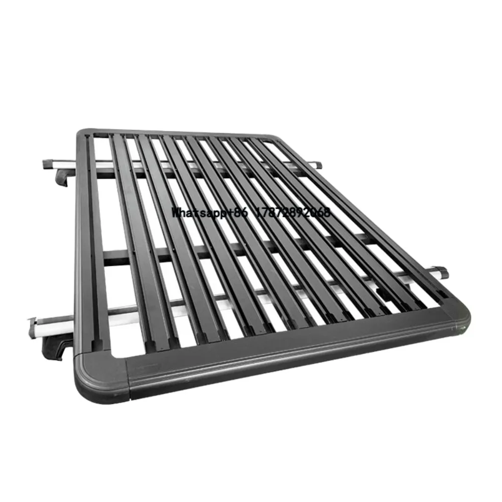 

High Quality Aluminum Alloy 4x4 Cross Bar Frame Universal Car Roof Rack Luggage Basket 100kg+ Storage Solution for Ranger