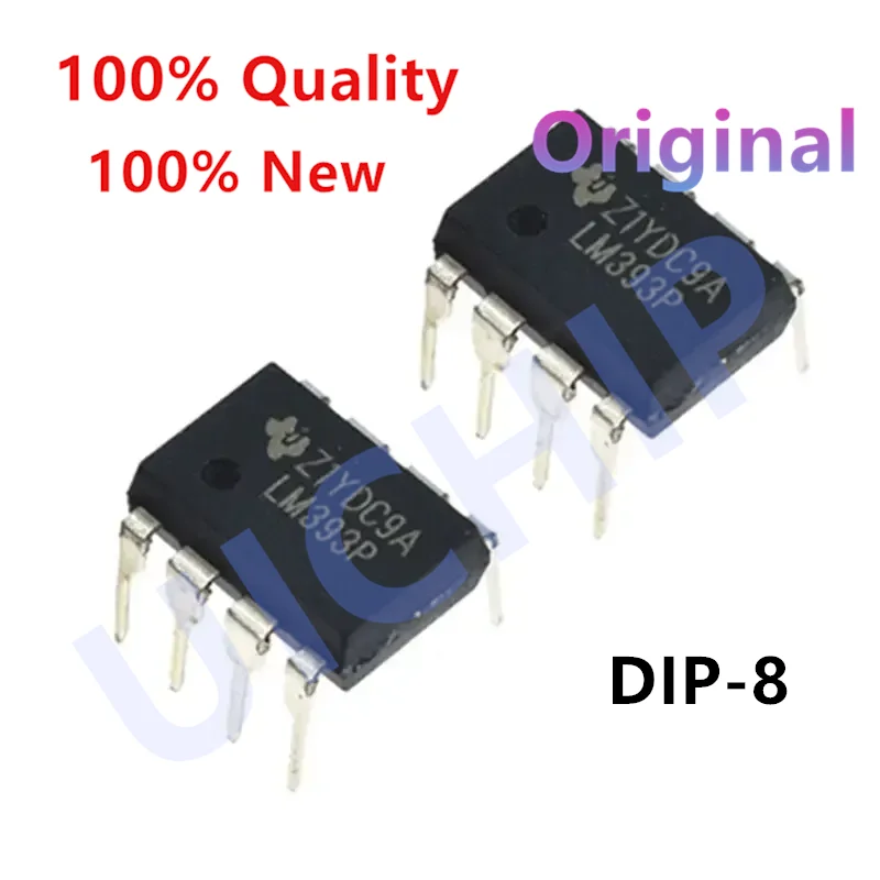 10pcs New LM393P DIP8 LM393 DIP LM393N 393 DIP-8 Integrated Circuits dip-8 IC