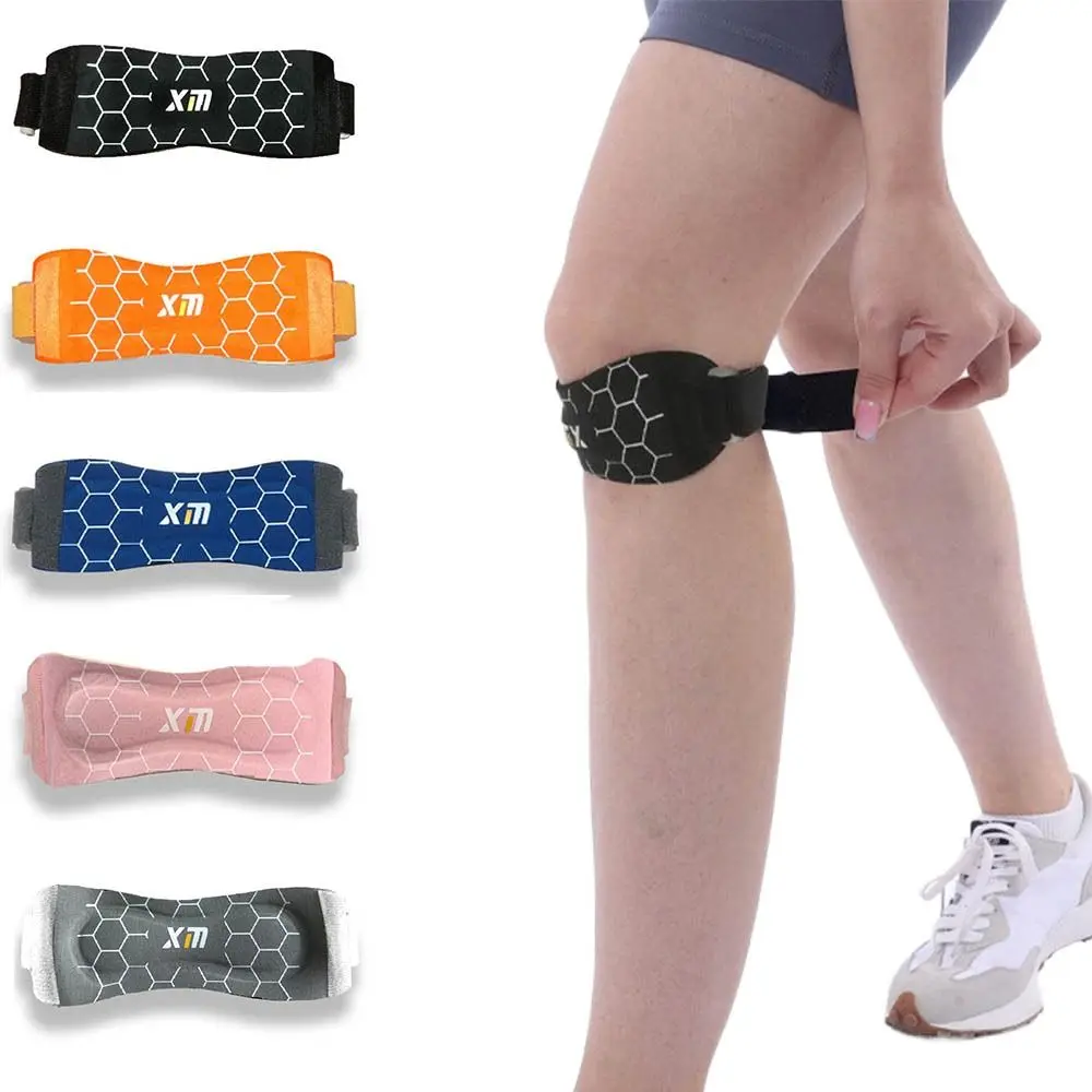 

Compression Patella Strap Shock-absorbing Adjustable Sport Knee Wrap Breathable Protective Gear Sports Knee Pad Basketball