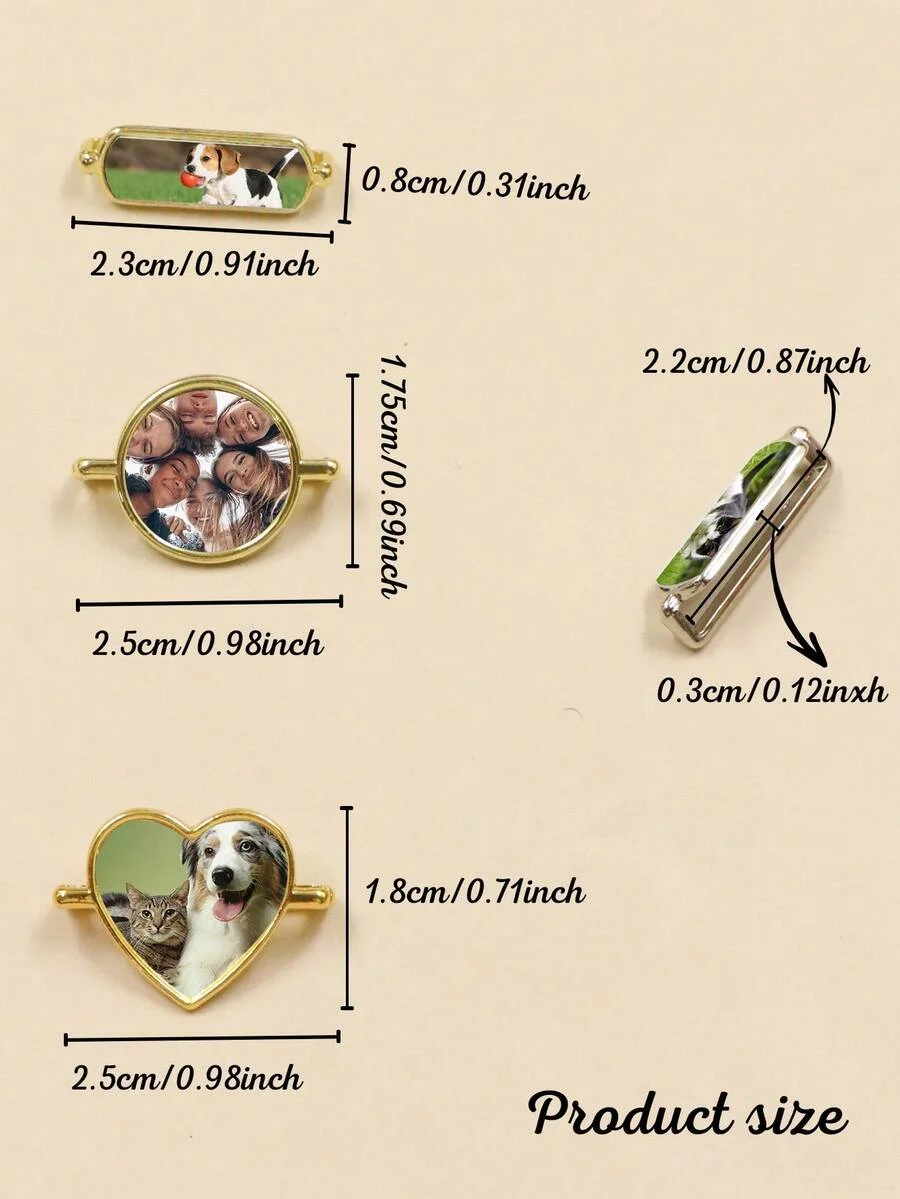 Customizable Photo Watch Strap Accessories, Watch Band Add-Ons, Father's Day Gift, Anniversary Gift image 6