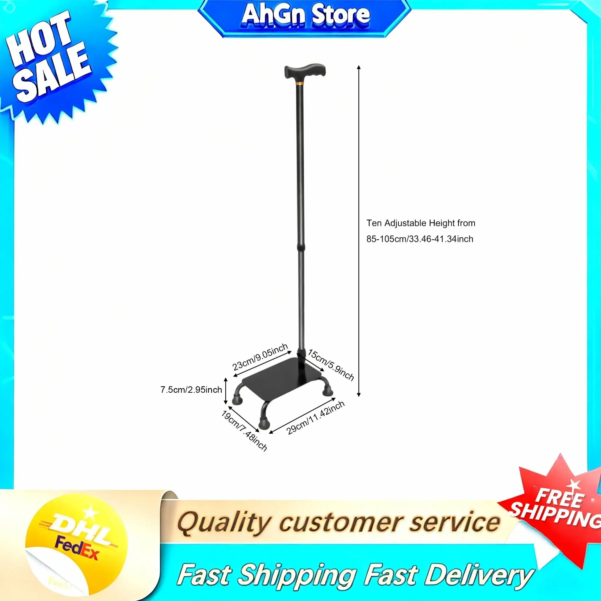 

Трость для подъема по лестнице, трость с регулируемой высотой, трость для подъема лестницы для пожилых людей, нескользящие костыли