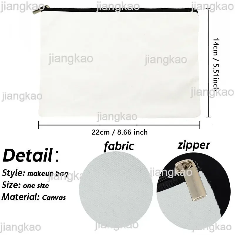 Creative Black minimalist Makeup Bag Name Customized Bag Fashion Cosmetic Bag Teacher Festival Couple Birthday Christmas Gift