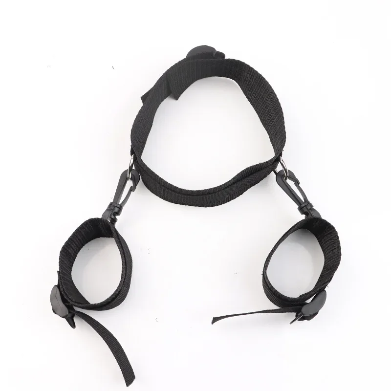 BDSM Neck Restraint Handcuff Adjustable Fastener SM Slave Sex Toy Nylon Handcuffs Erotic 18+ Adult Game Tool Kit Sex Shop