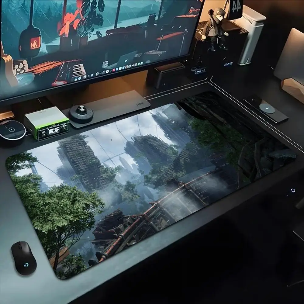 

Game crysis 3 Mouse Pad 500X1000 mm Large Gaming Mousepad Gamer XL Rubber Otaku Keyboard Pad Laptop Desk Mat