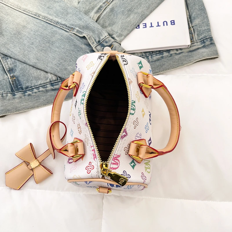 حقائب كتف صغيرة من جلد البولي يوريثان بوسطن للسيدات حقائب كروس حقائب نسائية حقائب نسائية كيس دي لوكس فام ita حقائب