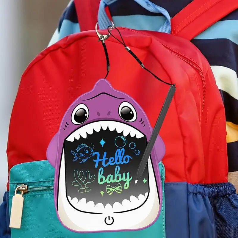 Shark Drawing Board LCD Writing Tablet Educational Writing Tablet Kids Drawing Tablet Drawing Pad Doodle Board For Toddler Aged