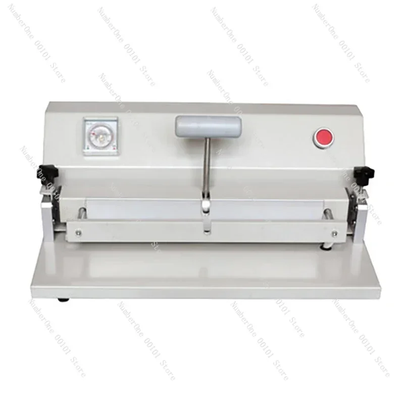 DC-500C Desktop Hardcover Envelope Hot Press Groove Forming Machine Book Recipe Dictionary Grey Cardboard Wrapping Machine