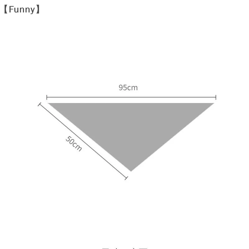 〔Funny〕Wool Knitted Knitted Scarf Multi-functional Warm Triangular Scarf Headscarf Winter Warm Knitting Neckerchief Hair Wrap