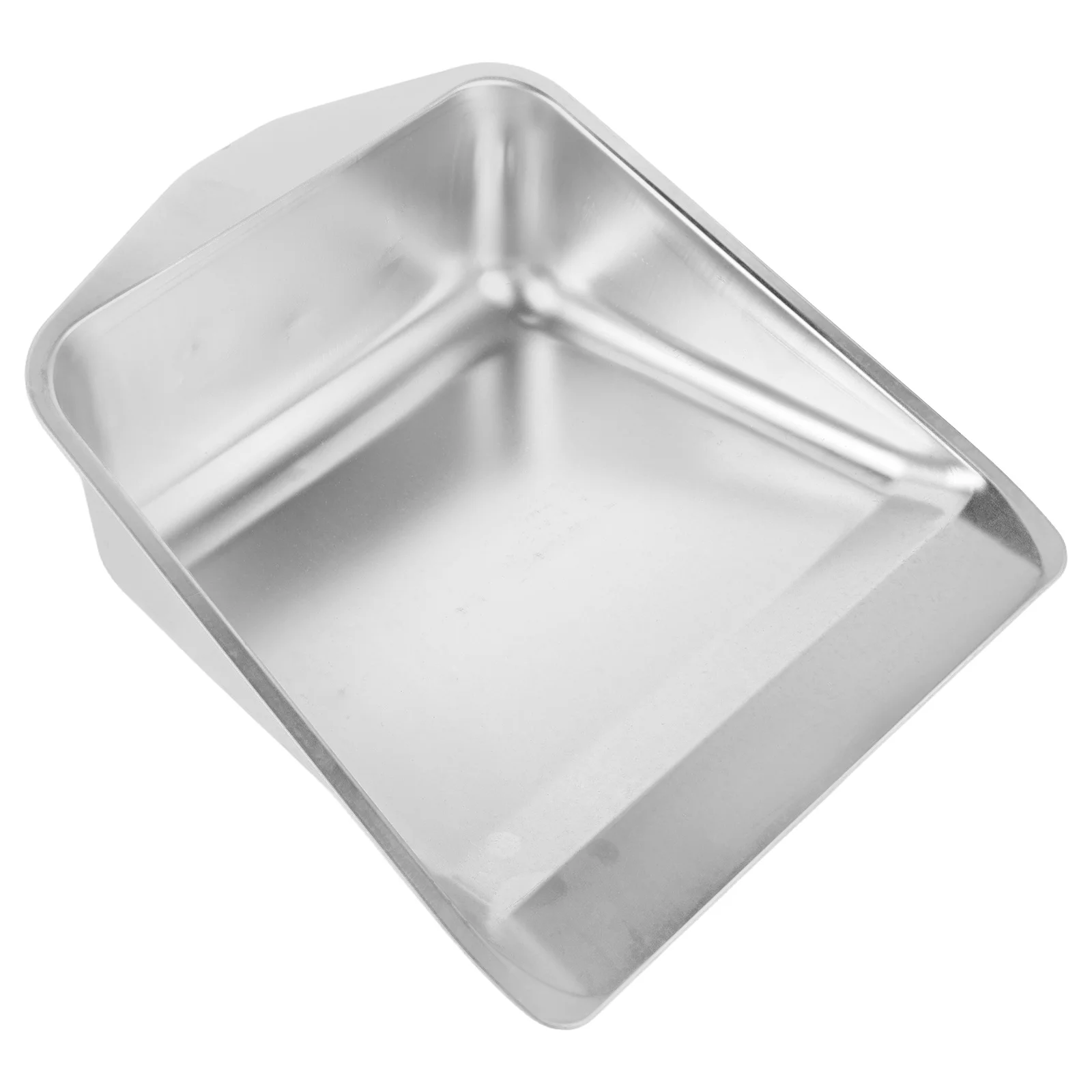 

Stainless Steel Garbage Bin Shovel Heavy Duty Dust Pan Multifunctional Outdoor Garden Cleaning Handheld Desk Floor Car Interior