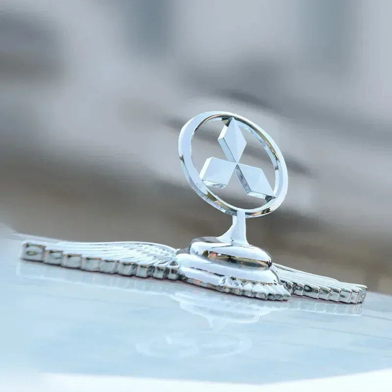 

Автомобильная металлическая хромированная эмблема, значок на передний капот для Mitsubishi L200 Pajero RALLIART ASX Lancer Outlander Mirage Eclipse, украшение