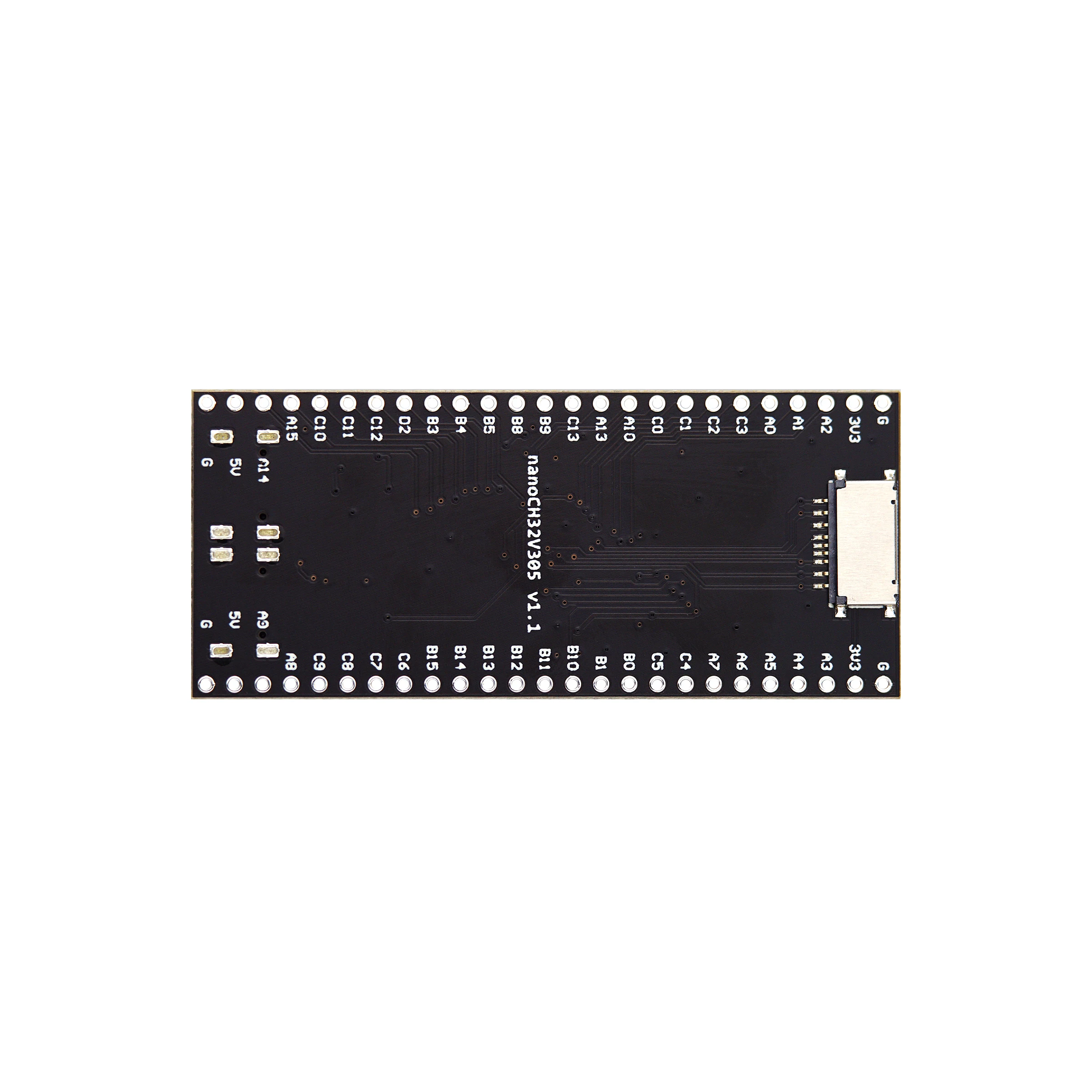 nanoCH32V305 Development Board WCH RISC-V Dual TYPE-C Interface USB2.0 High Speed LCD Interface SD Card Slot Open Source