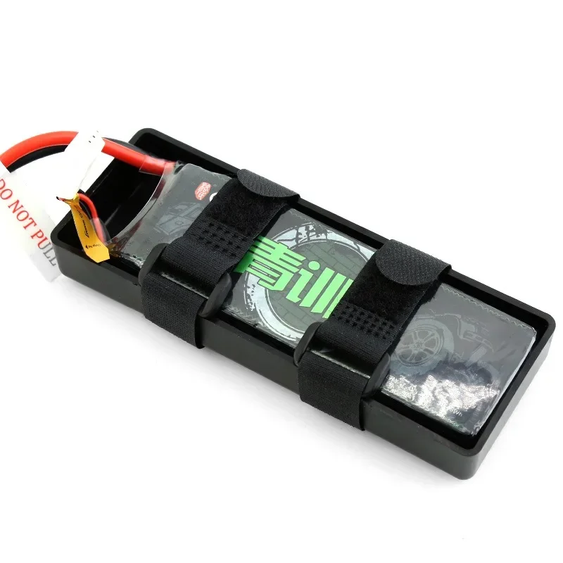 Kunststoff Batterie Box Tablett Halter Fall Lagerung Box für SCX10 1/10 1/8 Kompatibilität RC Crawler Auto Modell Upgrade Teile