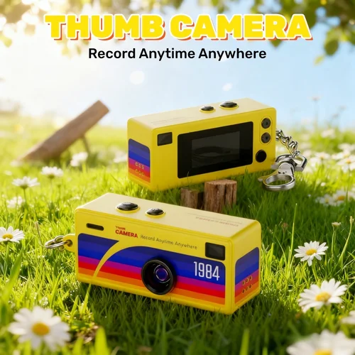 Imagen 2 del producto Cámara Digital G6, llavero de 0,96 pulgadas, cámara Retro, compatible con tarjeta de memoria, videocámara muy pequeña de 1080P, grabadora de vídeo con Flash